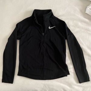 Nike women's black running long sleeve top